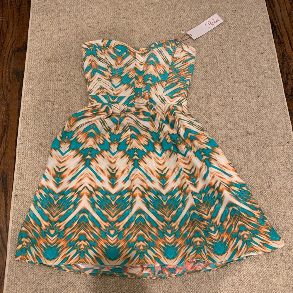 Parker strapless dress